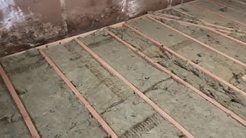 Building a Home Recording Studio with SL.  Part 5 (Sound proofing the Floor)