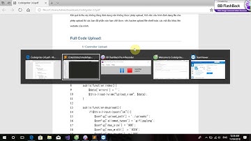 Bài 10 Tìm hiểu library upload trong codeigniter