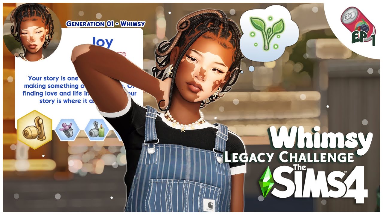 Whimsy Legacy Challenge | Ep 1| The Sims 4