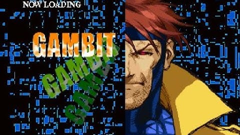 Marvel vs. Capcom, Gambit - PS1 [ENDING]