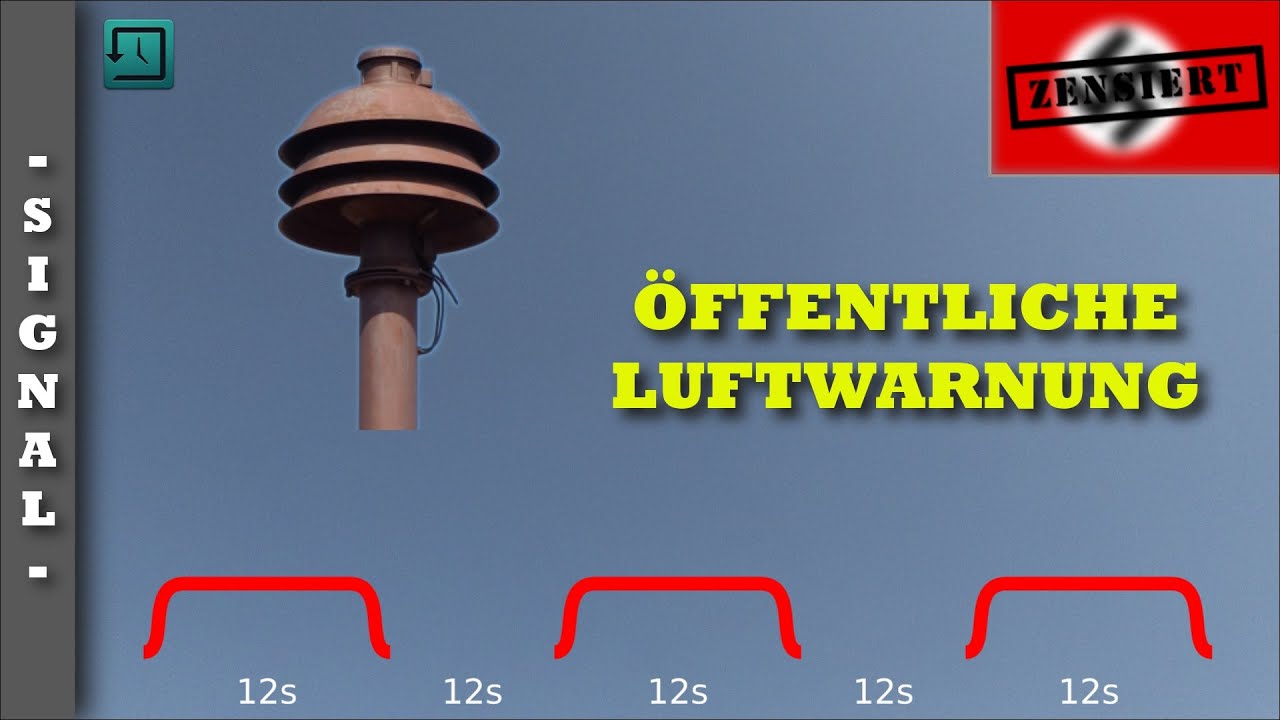 Ehemaliges Sirenensignal 