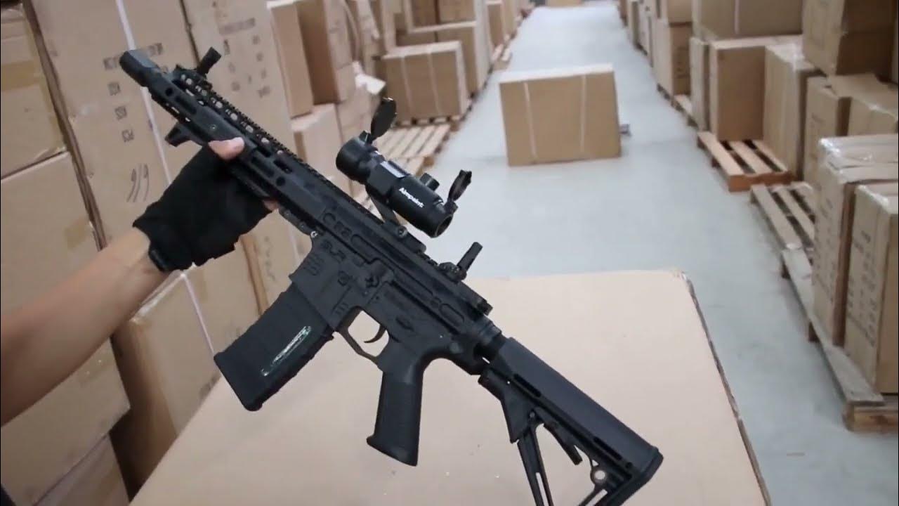 STD SLR Gel Blaster Shooting Demonstration YouTube