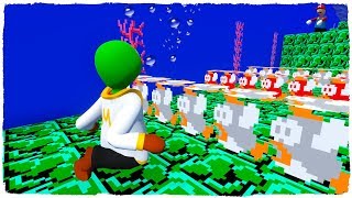 ¡ESTAMOS BAJO EL AGUA EN EL MUNDO DE SUPER MARIO MAKER 2 DE PLASTILINA!