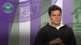 Milos Raonic 'match kept slipping away' | Wimbledon 2018