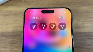 iOS 18.4 Beta - WOW! Ambient Music Control Centre! screenshot 5