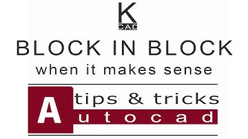 #autocad _7 Blocks | Block in block
