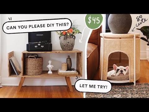 Creating DIY&rsquo;s YOU DM’d Me! ✨ 4 UNREAL DIY Furniture + Home Decor Projects (Budget Friendly)