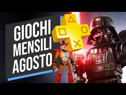 PLAYSTATION PLUS: i GIOCHI MENSILI di AGOSTO 2024