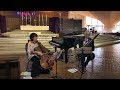 A japanese song arr for cello  bassoon karatachi no hana wild orange blossom