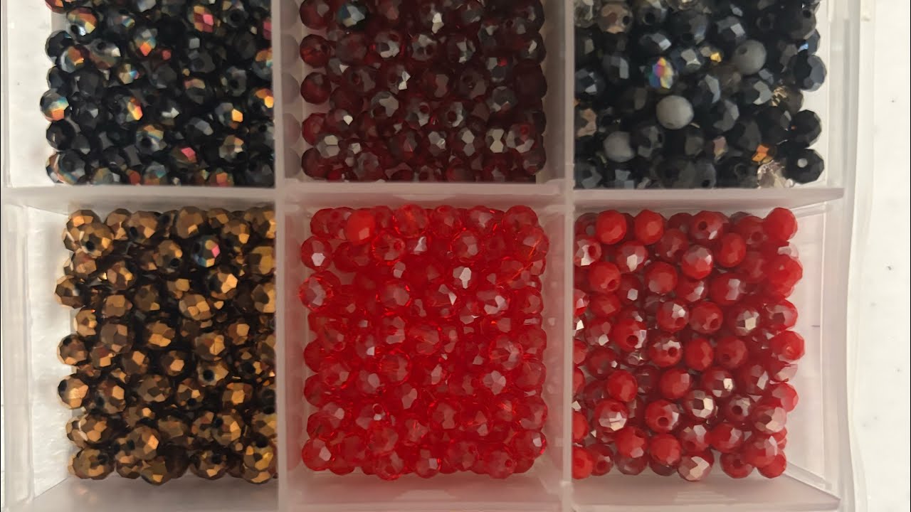 ASMR Red Bead Storage
