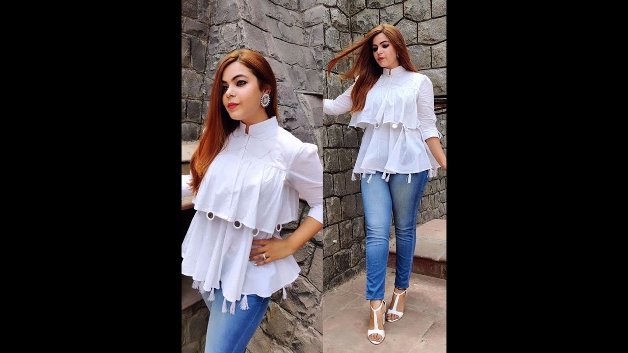 stylish short Kurtis and  frock designs 2020 for Eid !! peplum top design ideas 2020!!