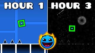 I Made a Geometry Dash Level Using ONLY Particles