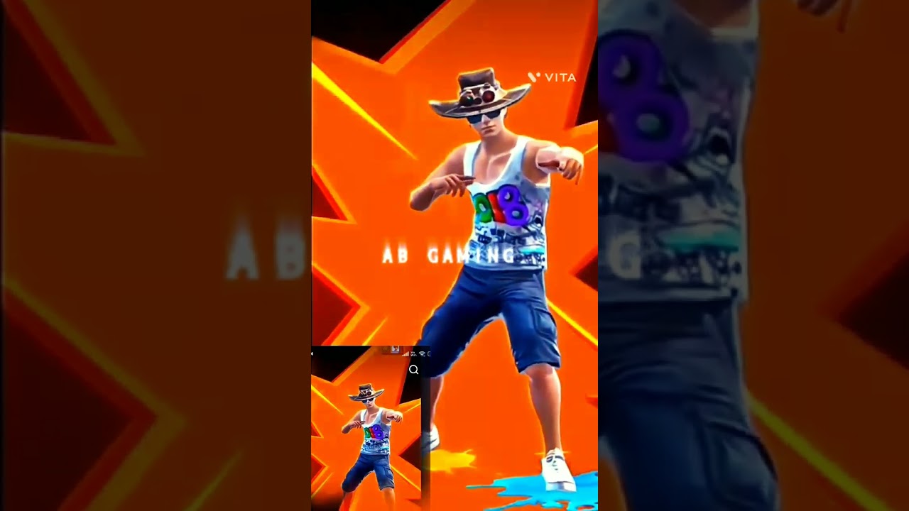 rear id in free fire