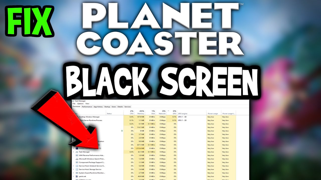 Planet Coaster – How to Fix Black Screen & Stuck on Loading Screen