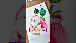 how to make Santa Claus🎅#cuteart #card #tweening #easycard #christmas