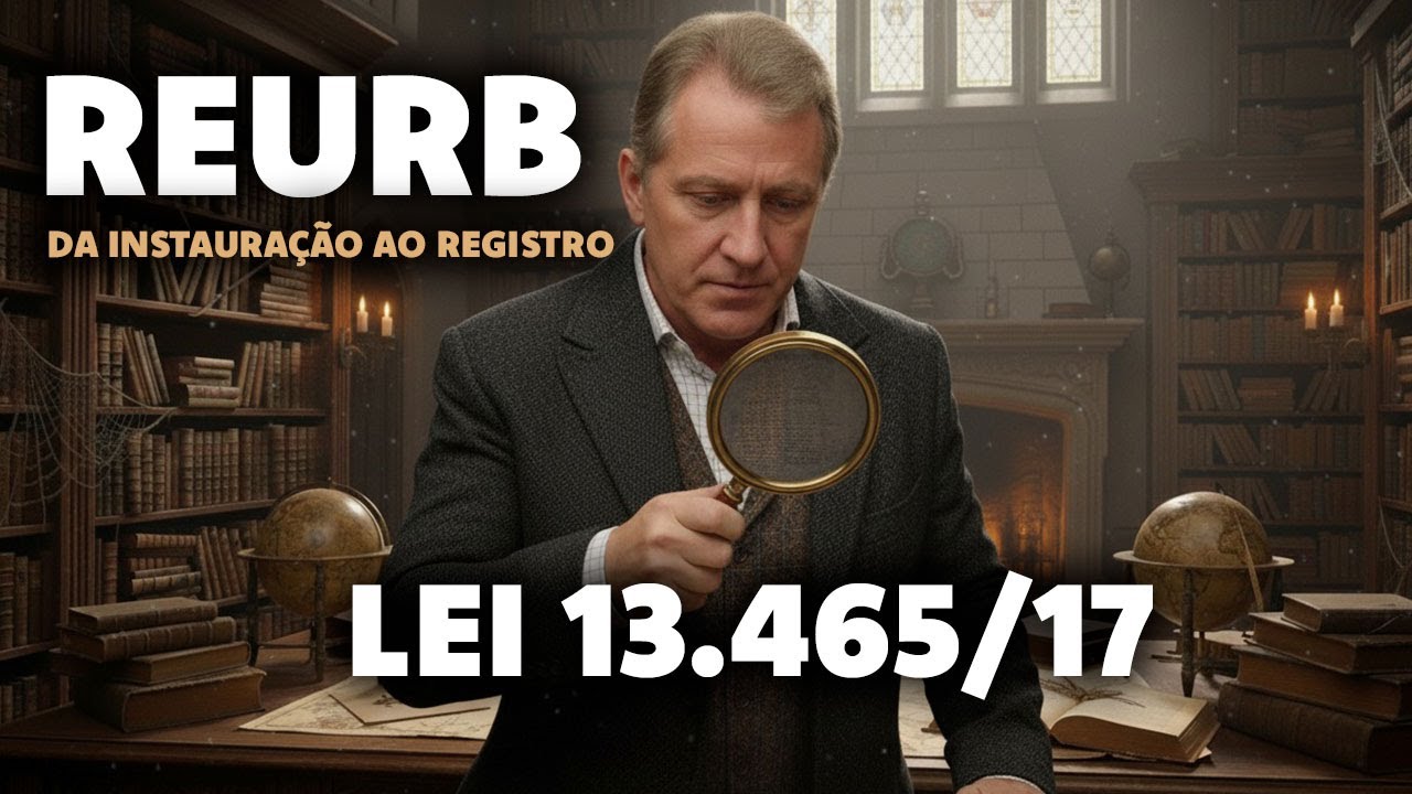 REURB Sem Mistério 💡 Da Instauração ao Registro: O Guia Definitivo da Lei 13.465/17