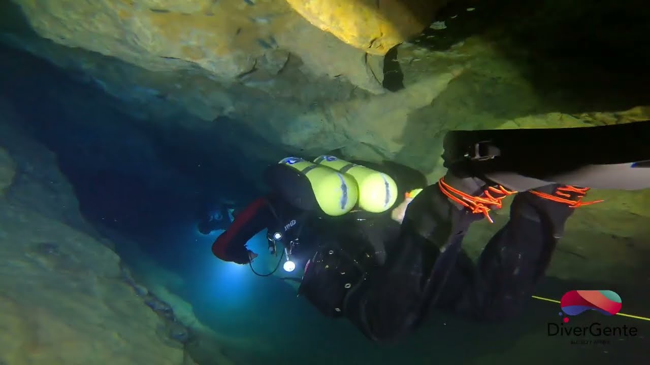 Buceo Cueva del Agua con Dani, Alex, Inma y Sergio