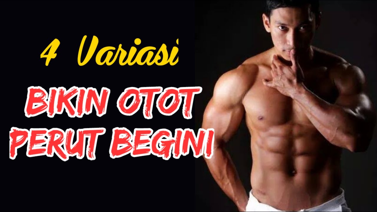 Otot perut simetris tidak jaminan juara 😏, 4 variasi latihan otot perut
