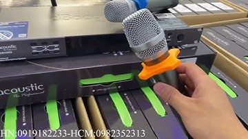 MICRO Không dây chất lượng cao DB Acoustic 450ii-Hát cực nhẹ giá lại rẻ, có khuyến mãi.LH:0919182233