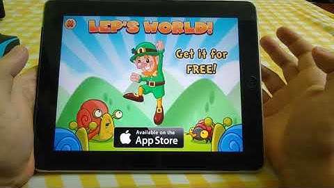 Games on iPad 1 - Lep