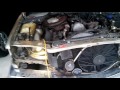 PROJECT 1985 Mercedes W126 300SD PART 3: Removing front bumper, headlights, inspecting parts