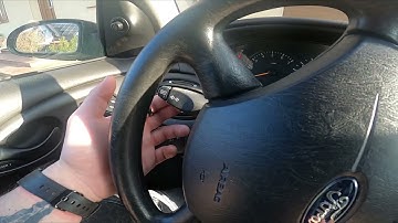How to Enable or Disable High Beam in Ford Focus MK1 ( 1998 – 2005 ) - Turn High Beam On or Off