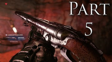 Super Shotgun in DOOM 4 Walkthrough Gameplay - Ultra Violence Difficulty Part 5 (PS4)