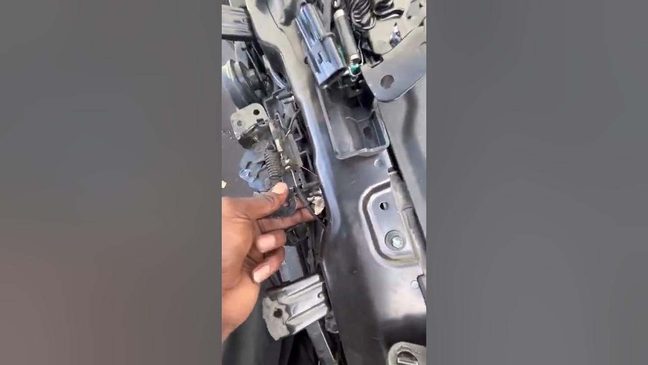 2015 Hyundai sonata hood latch replacement - YouTube