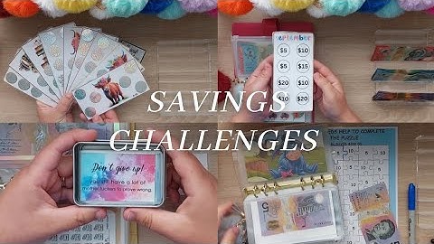 Savings challenges | Happy mail | starting new challenge in disney binder