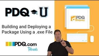 Building and Deploying a Package Using a .exe File