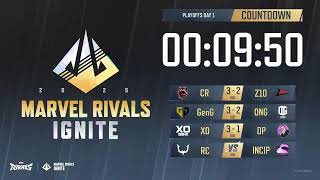 Marvel Rivals IGNITE | AS Stage 2|Playoffs Day 1 (UTC+9)