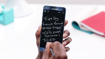 Arron Lloyd VO - Galaxy Note5  Screen Off Memo