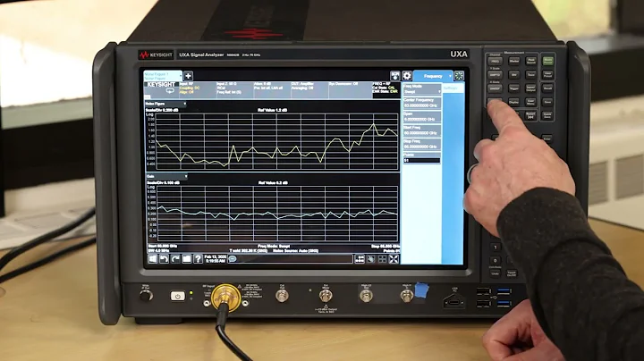 N9042B UXA Signal Analyzer Noise Figure Measurement Demonstration