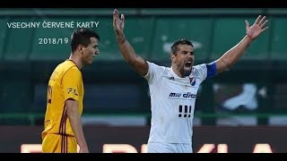 VŠECHNY ČERVENÉ KARTY 2018/19 | FC Baník Ostrava