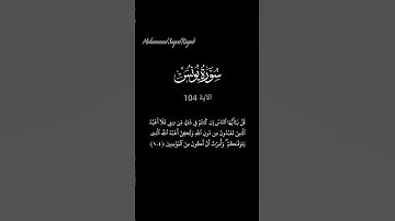 سورة يونس  - الآية 104