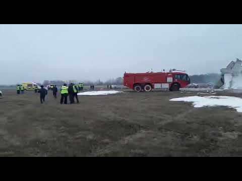 Antonov An-26 military transport aircraft crashes near Kazakhstan’s Almaty airport