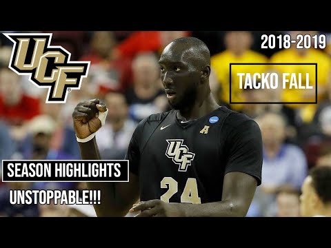 Tacko Fall UCF Senior Regular Season Highlights Montage 2018-19 - 7’6 GIANT