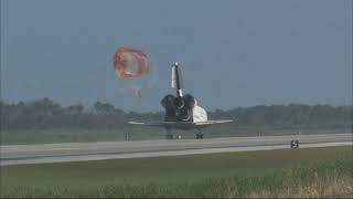 Space Shuttle Landing (STS-119) full clarity