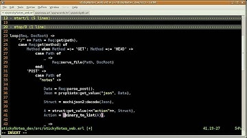 Tutorial: Start Developing Web Applications on Erlang (Part 2)