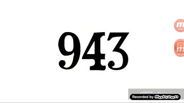 COLORFUL NUMBERS 1000 TO 0 (SPEED EDITION 16×)