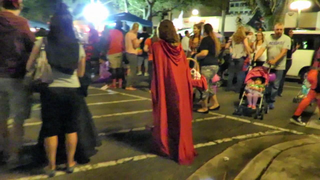 Hollyweird Halloween Block Party│102916│Hollywood FL 佛州萬聖節封街活動 YouTube