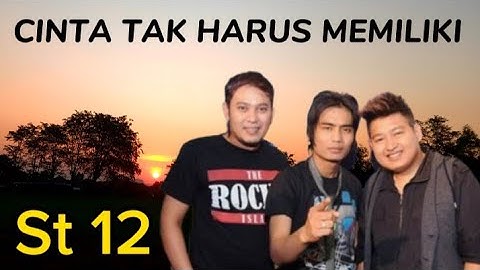 St12 - Cinta tak harus memiliki (Lirik)