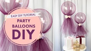 How To: Party Balloons Tutorial | DIY Event Decor | BalsaCircle.com