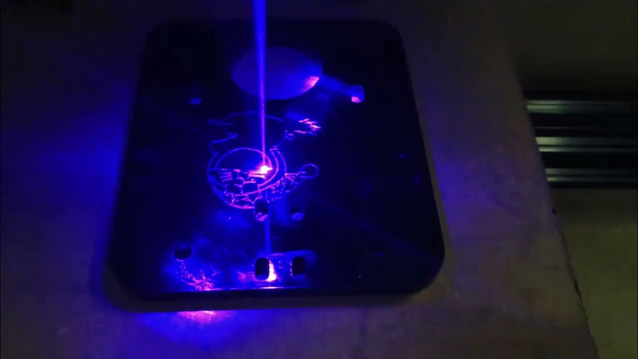 Add laser on queenant pro with cnc usb contoller youtube