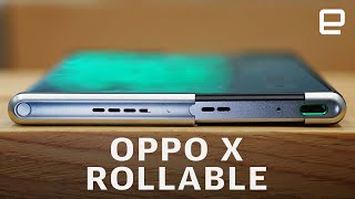Oppo X 2021 rollable phone hands-on