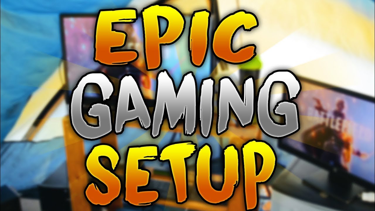 ULTIMATE GAMING SETUP! GAMING SETUP IN A TENT!! 