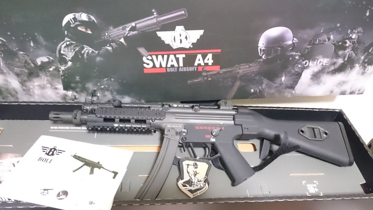 BOLT】 MP5A4タクティカル - YouTube