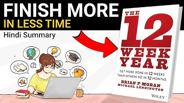 12 Week Year Book Summary in Hindi by Brian P. Moran