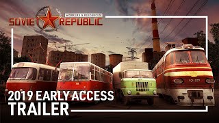 Workers & Resources: Soviet Republic - 2019 Early Access Trailer | City Builder Tycoon Game