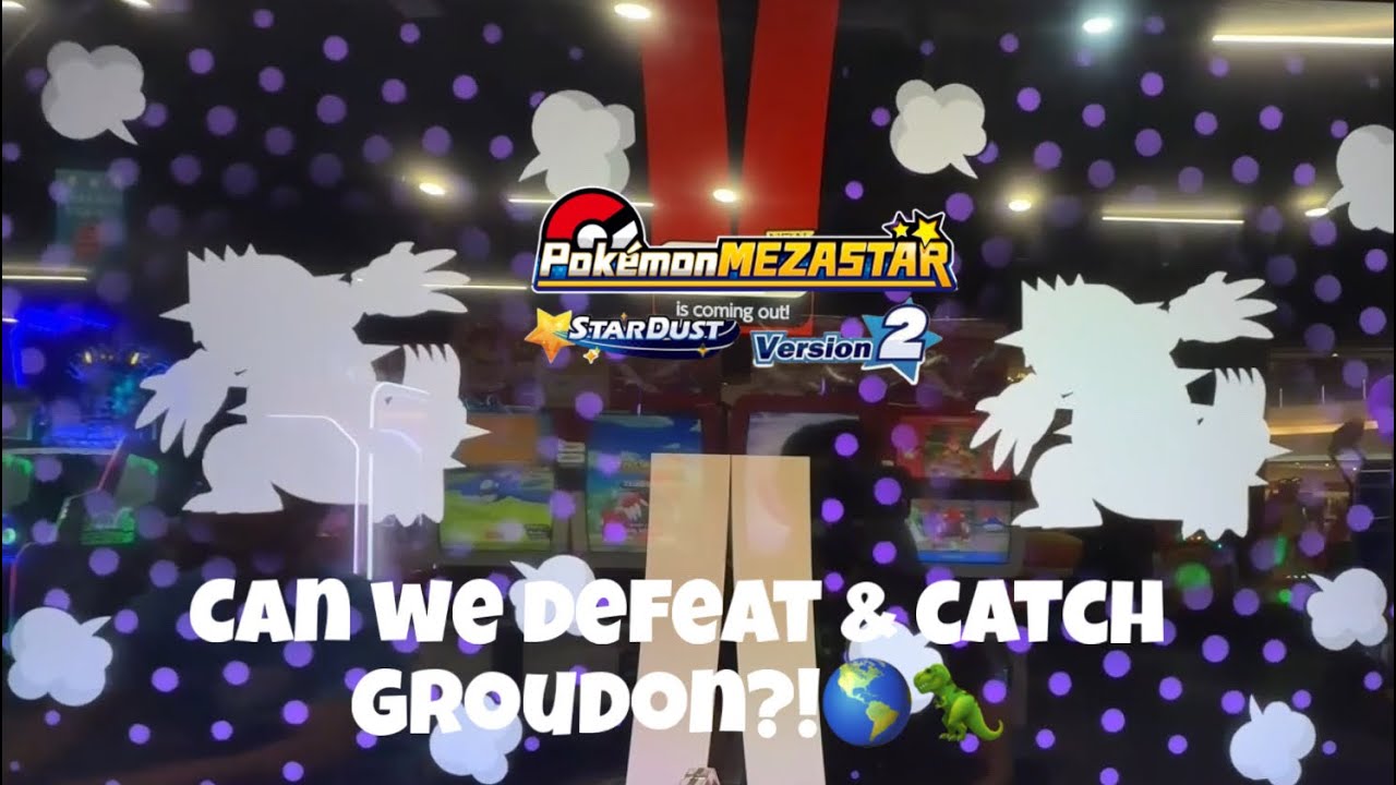 *ГРОУДОН ПОЯВИЛСЯ В КАЧЕСТВЕ СПЕЦИАЛЬНОЙ БИТВЫ?!*Pokemon Mezastar Stardust 2!!!